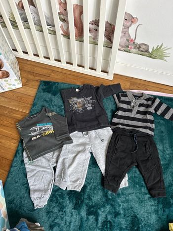Ensemble, bébé, garçon