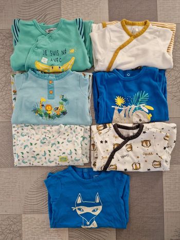 Lot pyjamas fins