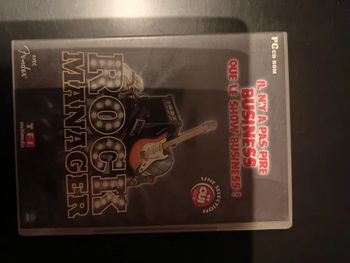 Jeu vidéo PC rock manager