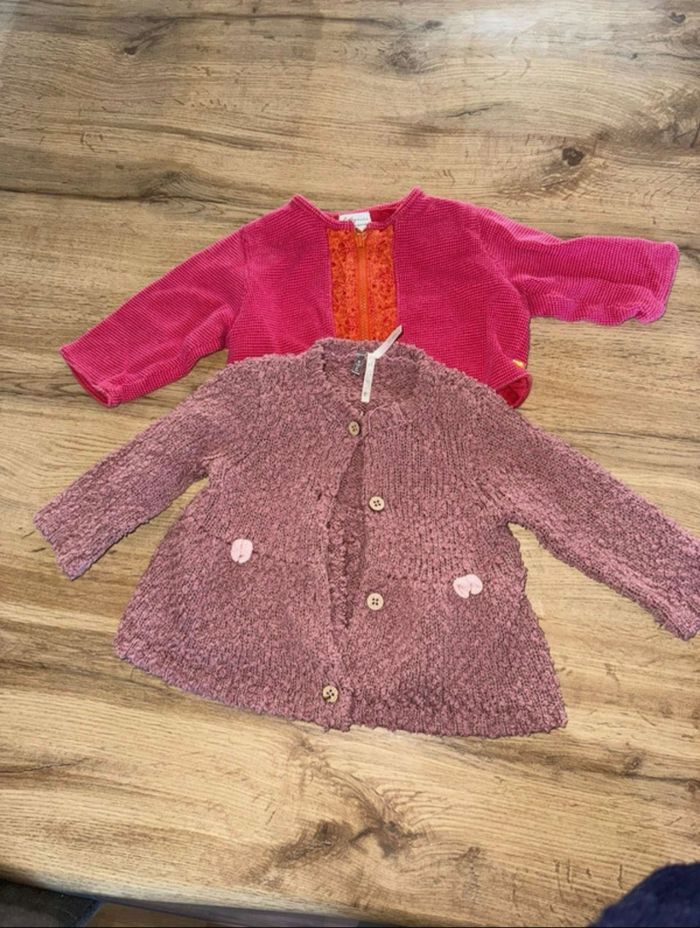 Lot de 2 vestes bébé