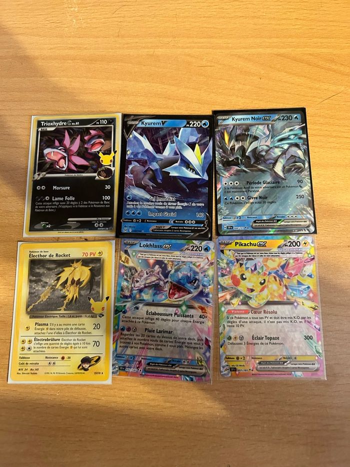 Lot de carte Pokémon
