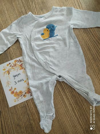 Pyjama léger 3mois