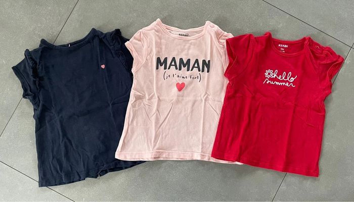 Lot 3 tee-shirts BBF - 9mois