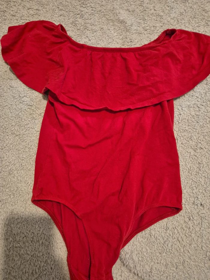 Body femme rouge