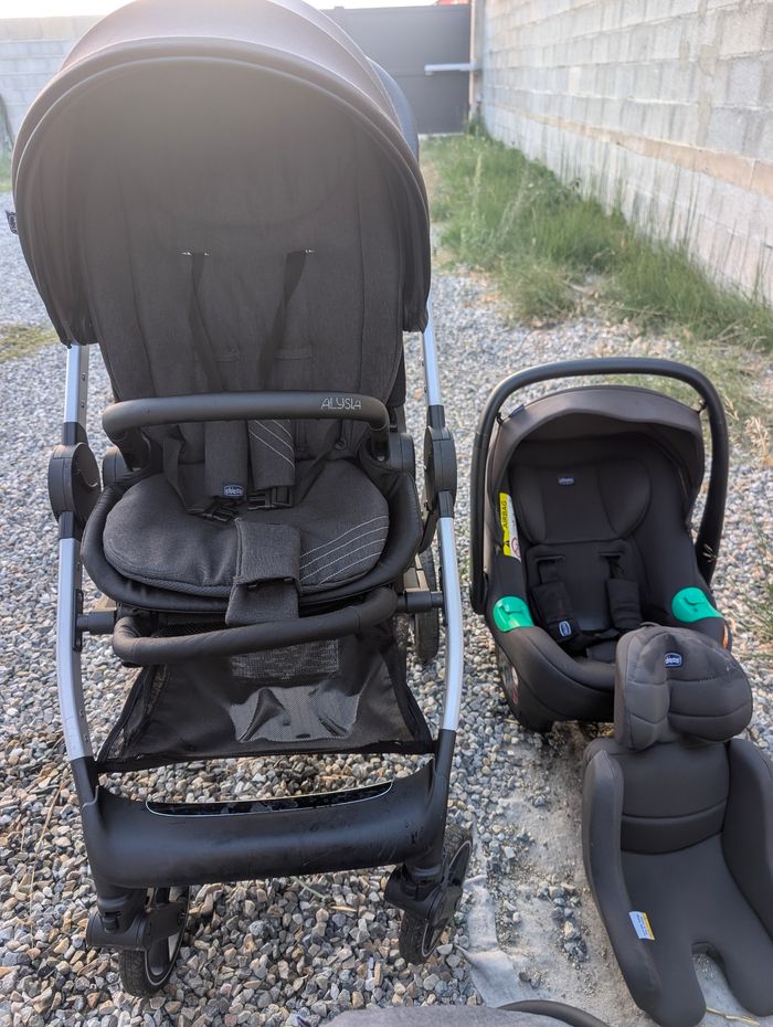 Pousette TRIO de chez Chicco Modèle Alyssa - photo numéro 7