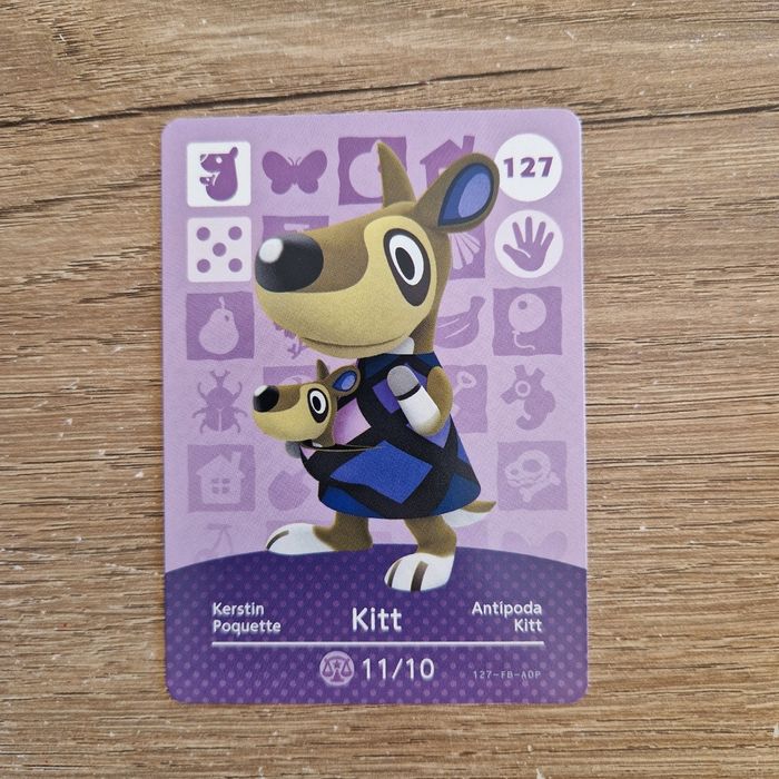 Carte Amiibo Animal Crossing