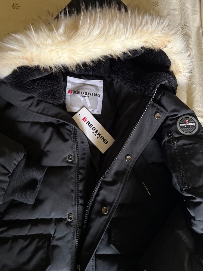 Manteau Redskins 12 ans état neuf - photo numéro 4