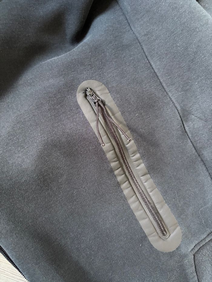 Sweat à capuche Nike Tech Fleece noir zippé – Taille S - photo numéro 7