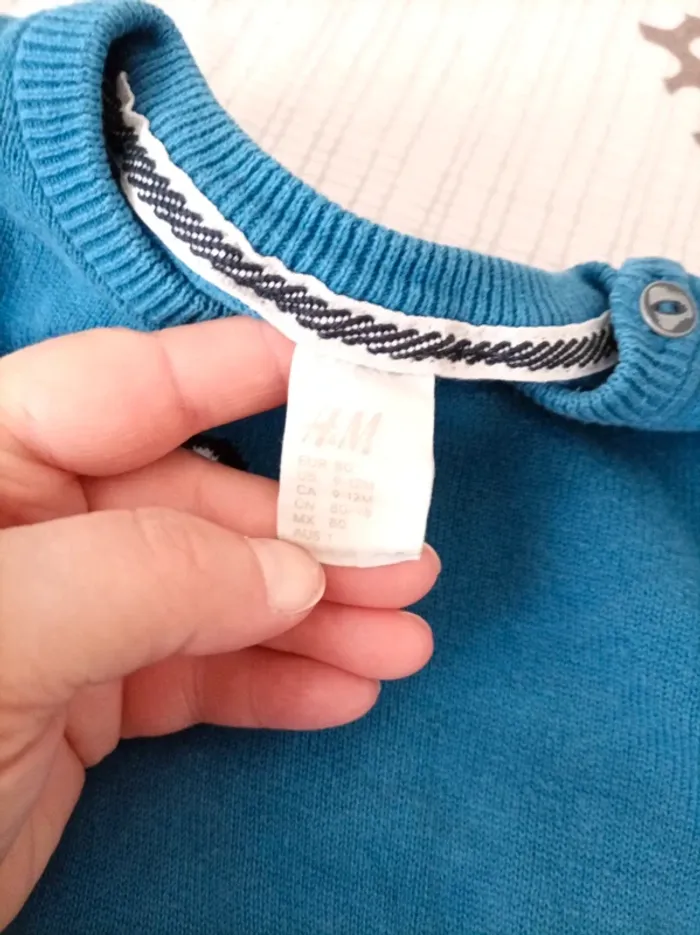 Pull bleu - photo numéro 6
