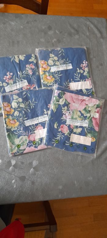4 taies d'oreiller 65× 65