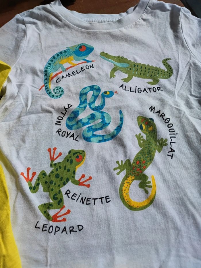 Lot de 2 tee-shirts MC 3 ans - photo numéro 3