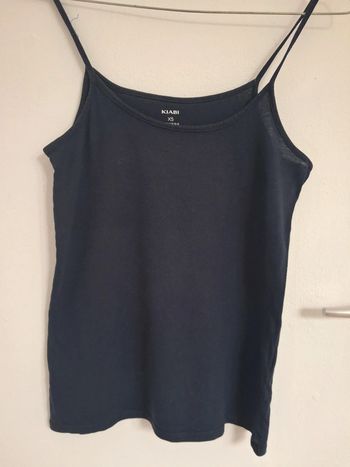 Debardeur marine femme XS