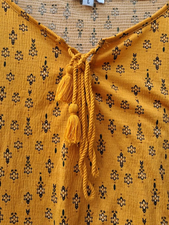 Blouse manches longues Creeks taille L - photo numéro 6
