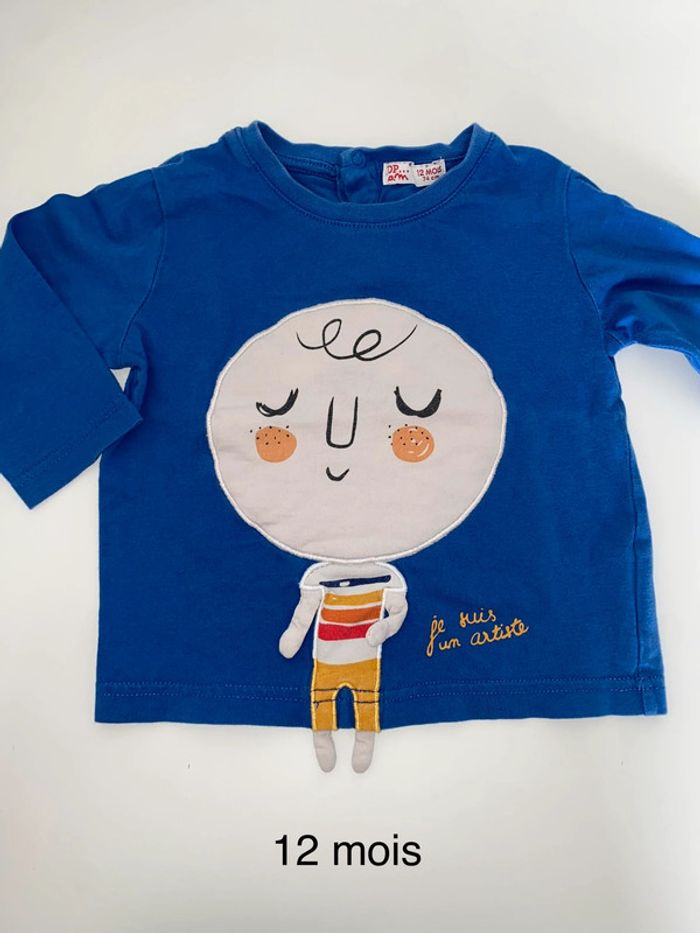 Tee shirt 12 mois