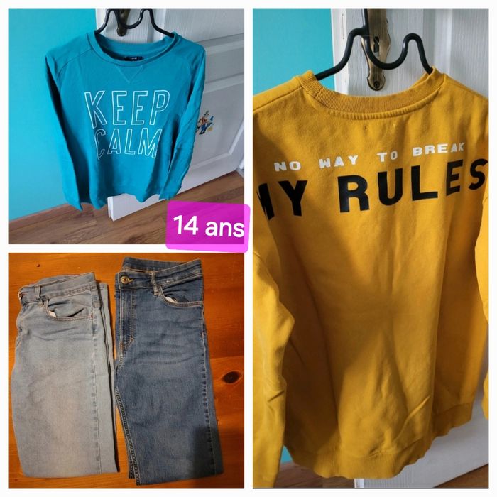 Lot vêtements 14ans