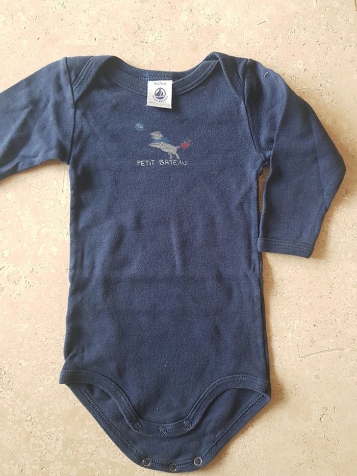 Lot de 3 bodys petit Bateau 9 mois - photo numéro 6