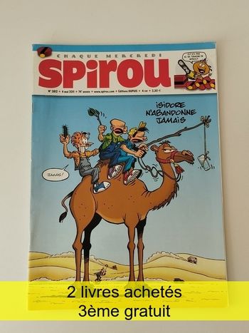 Num 3812 Magazine BD Spirou du 04-05-2011