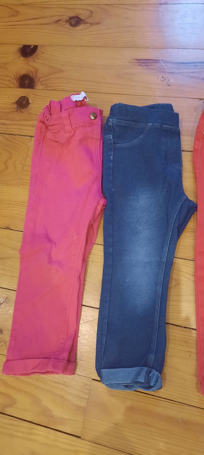 Lot 4 pantalons  en très bon état - photo numéro 3