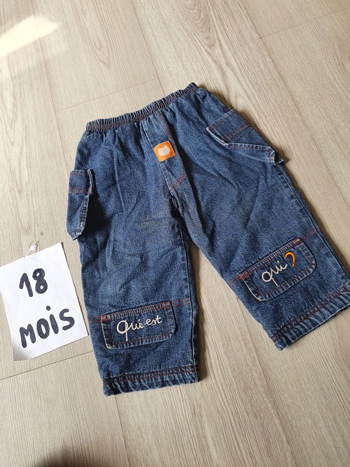 Pantalon jean 18mois garçon