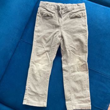 Pantalon velours gris Lisa Rose 4 ans