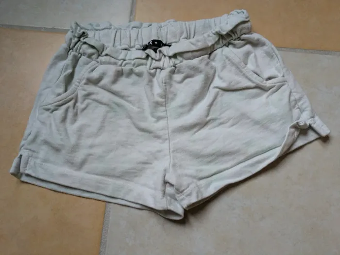Lot deux shorts fille 5 6 7 ans fille - photo numéro 4