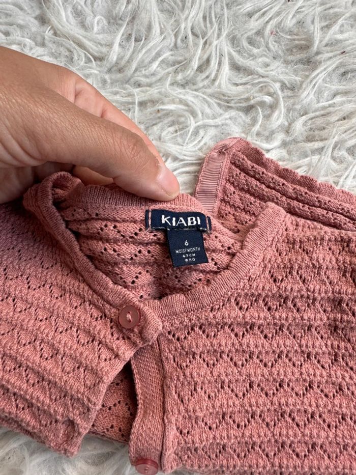 Gilet maille kiabi 6 mois - photo numéro 2