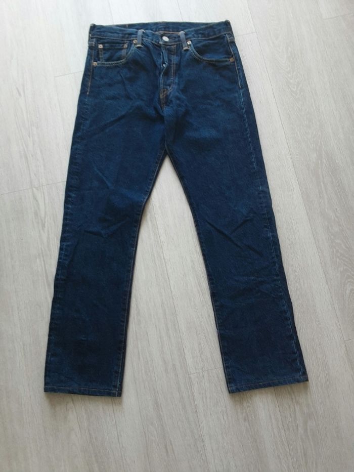 Pantalon jean marque Levi s strauss 501 taille w 30 l 34 fermeture bouton - photo numéro 5