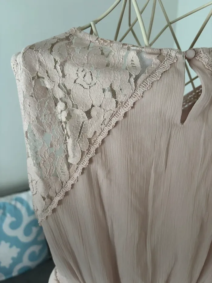 Robe neuve Vero Moda - Taille M - Rose pâle - photo numéro 12
