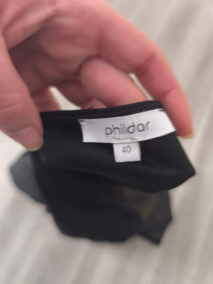 Jupe Bi matière Noire Taille 40 - photo numéro 3