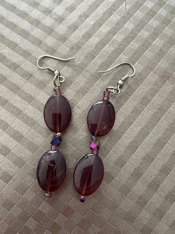 Ensemble collier et boucles d oreilles - photo numéro 4