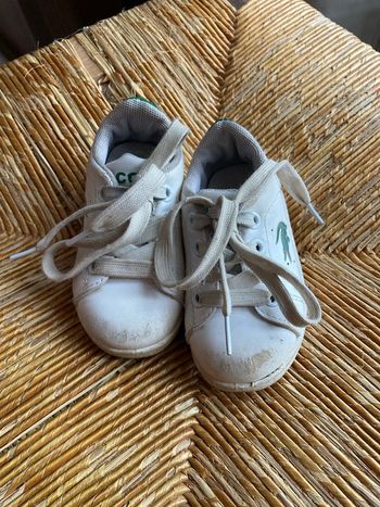 Basket blanche Lacoste