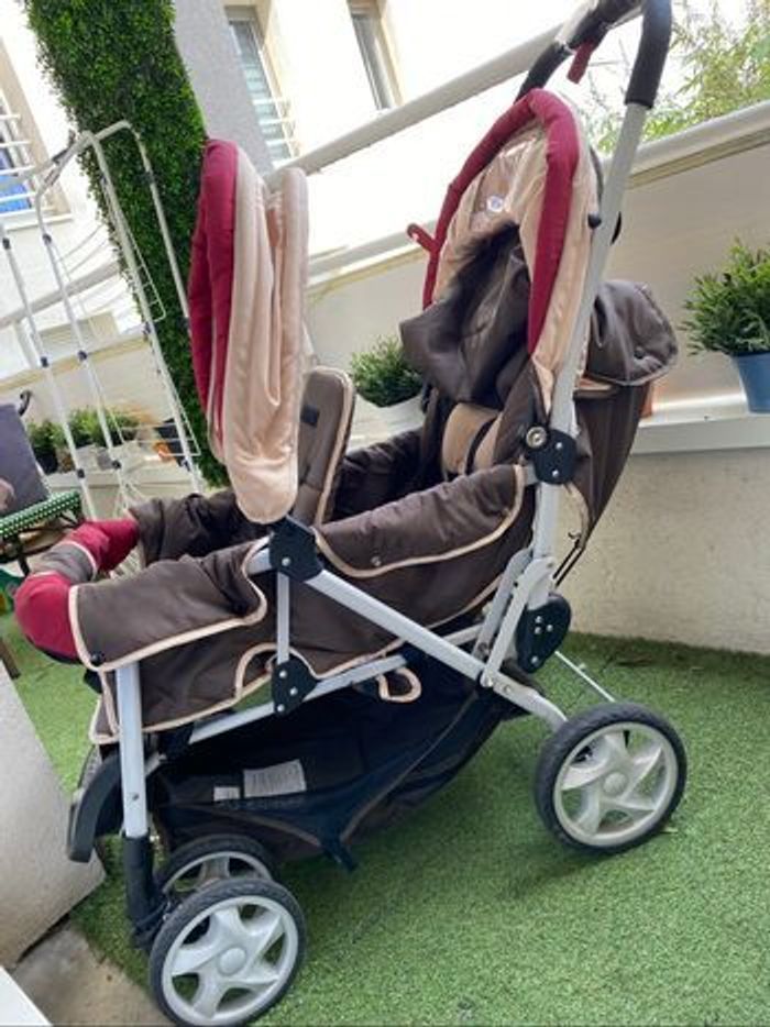 Poussette double BAMBISOL