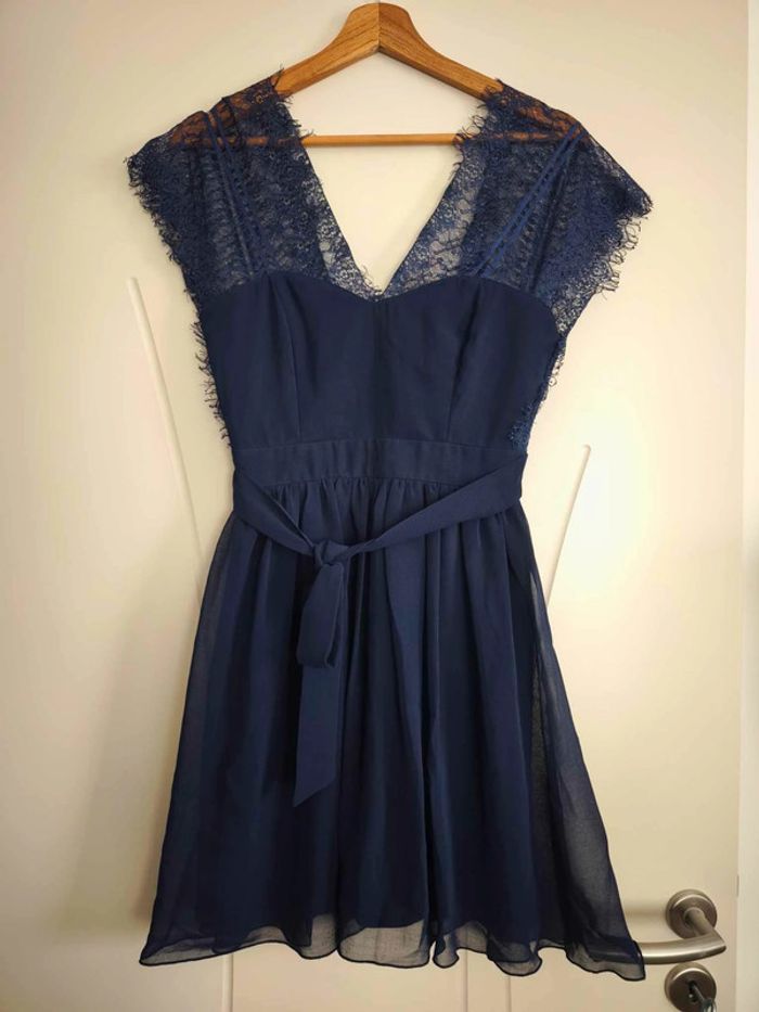robe bleue piur occasion