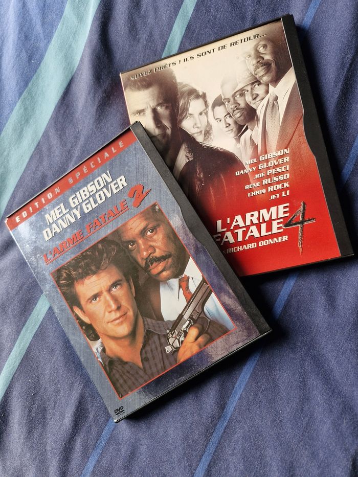 Saga L'arme fatale 2 dvds