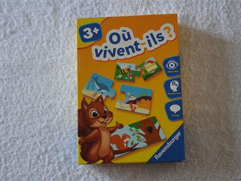 Lot de 3 jeux éducatifs pour enfants 2/3 ans