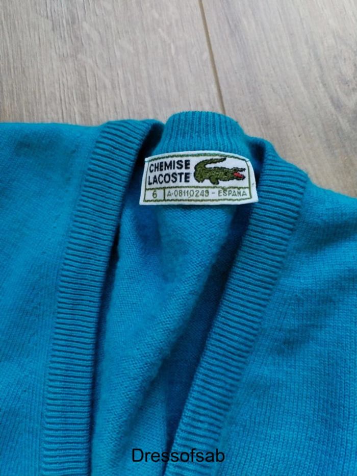 Pull Lacoste Vintage Laine - photo numéro 10