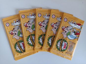 Lot 5 paquets de cartes Astérix