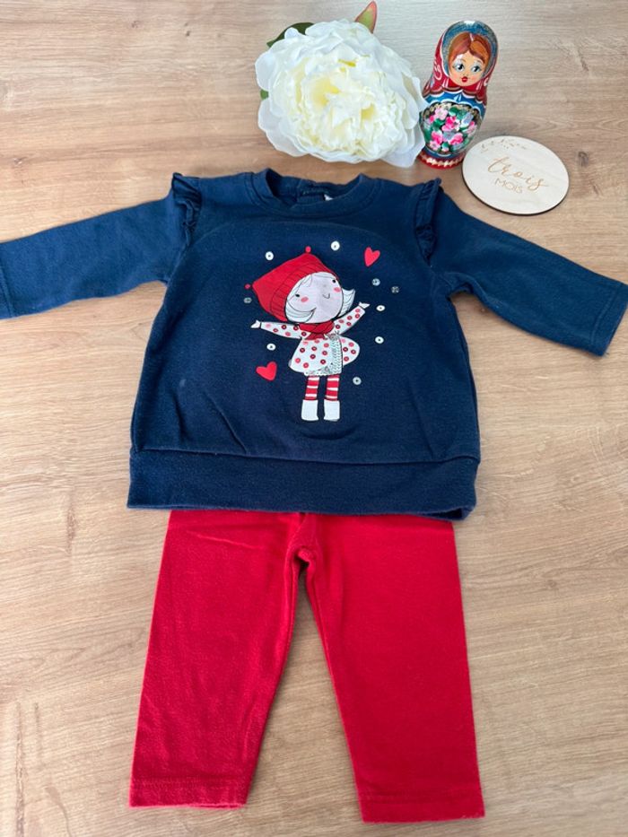 Ensemble, bébé fille