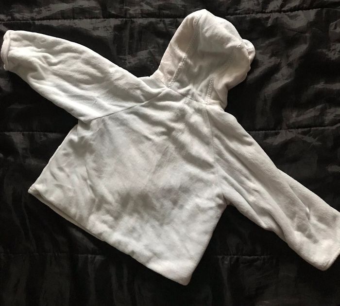 Veste en velours sucre d orge 9 mois - photo numéro 3