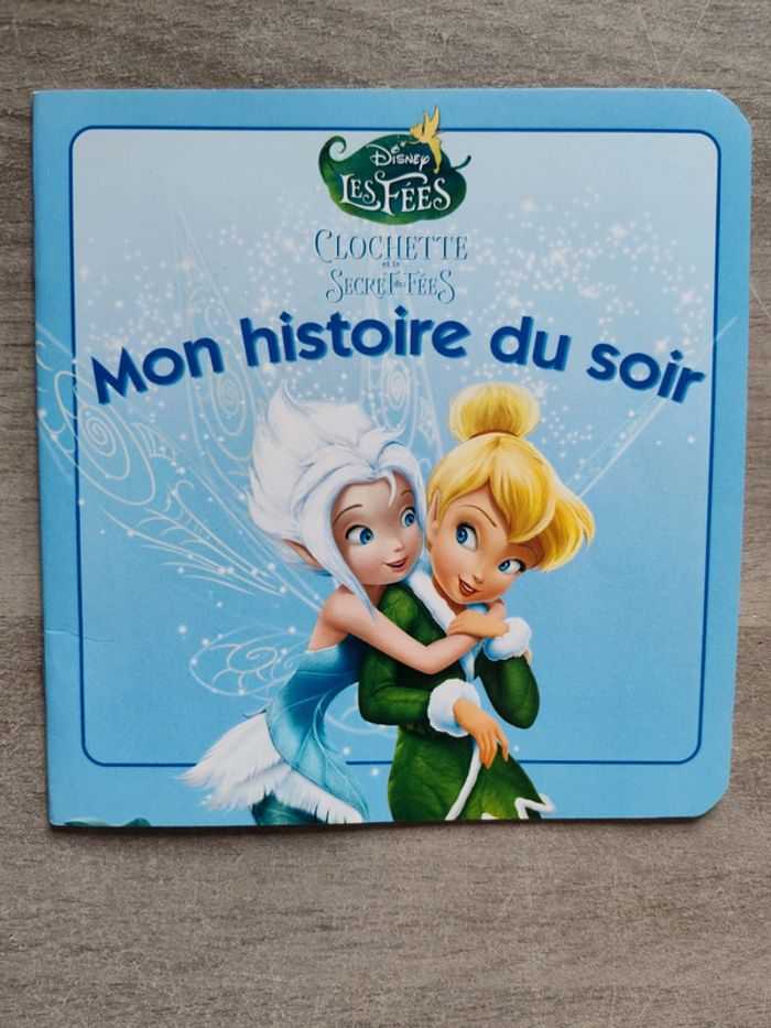 Livre mon histoire du soir clochette et le secret des fées Disney