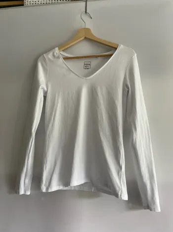 T-shirt blanc M tissaia
