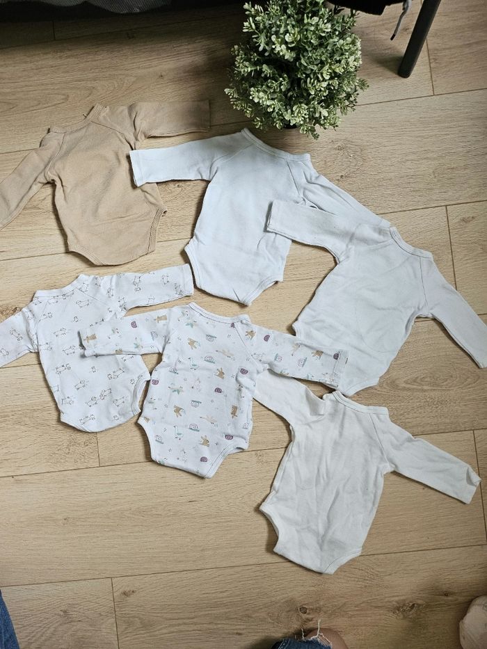 Lot de 6 bodies in extenso 1 mois 🌸 - photo numéro 5
