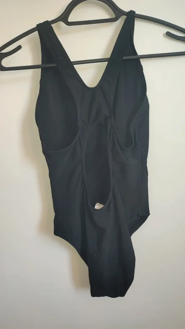 Lot de 2 maillots de bain 1 pièce noir natation - photo numéro 6