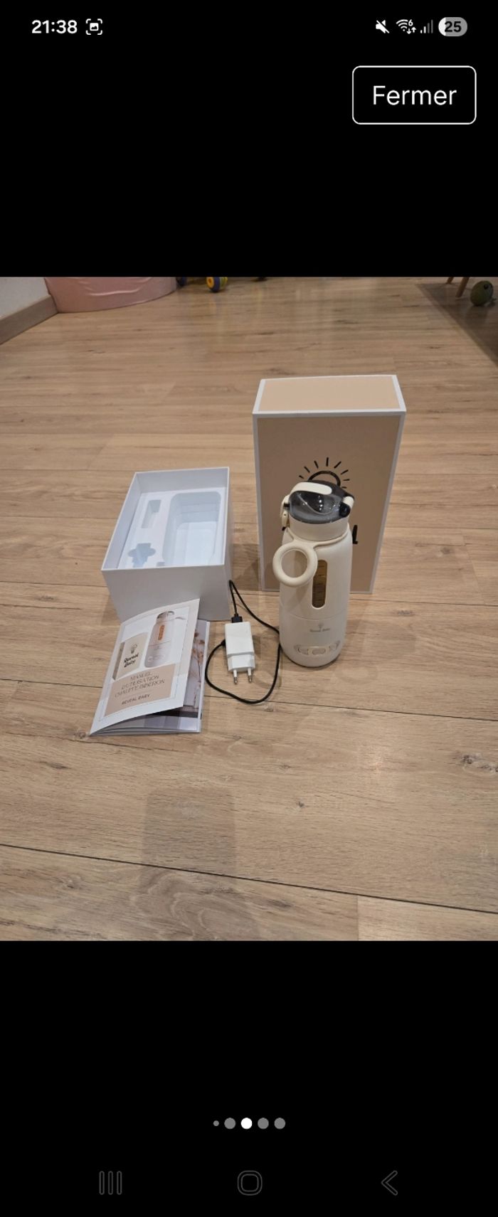 Chauffe biberon nomade - photo numéro 7