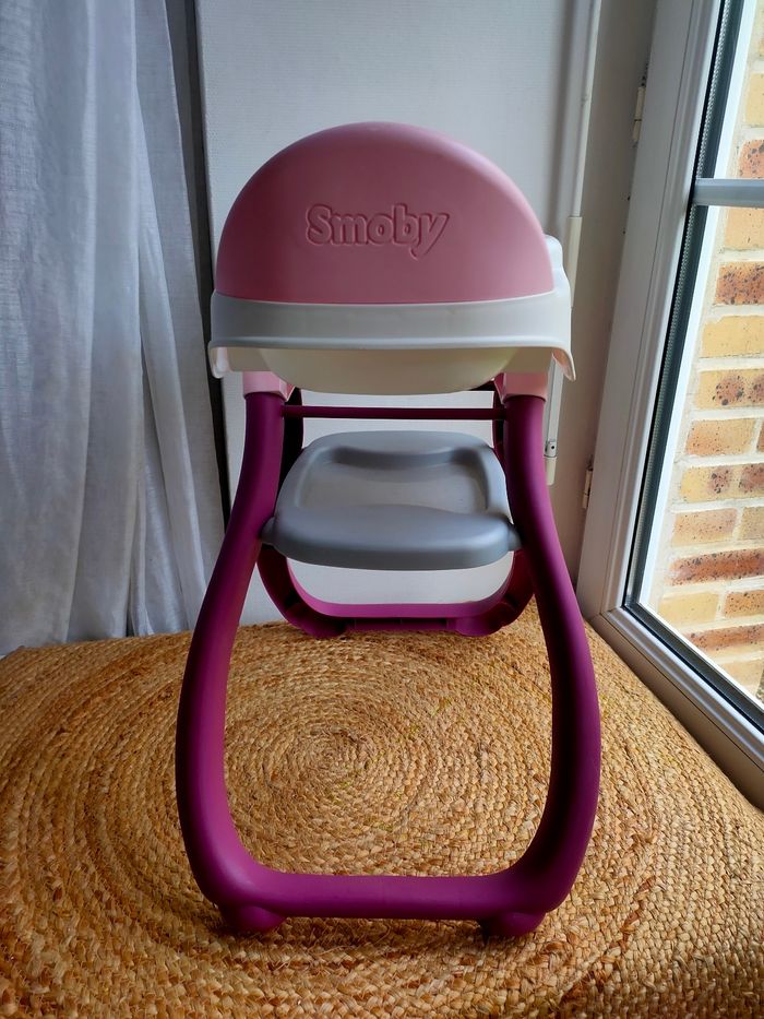 Chaise haute poupée Smoby - photo numéro 2