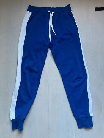 Jogging bleu et blanc Jennyfer