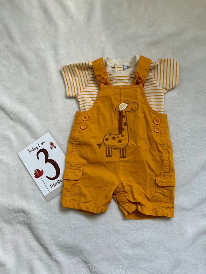 Salopette short