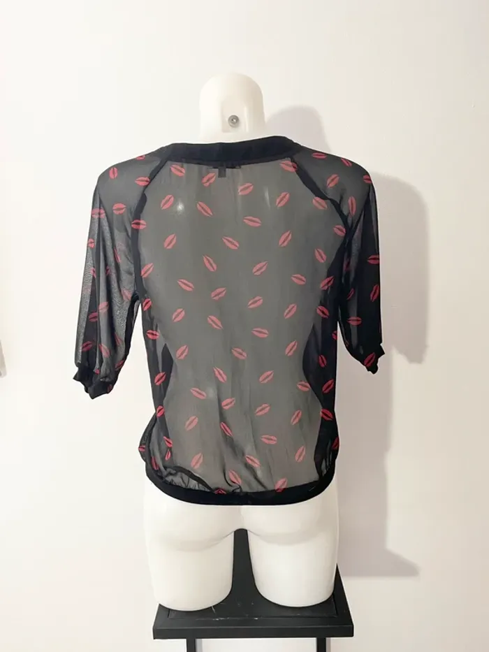 Blouse transparente Naf Naf - photo numéro 5