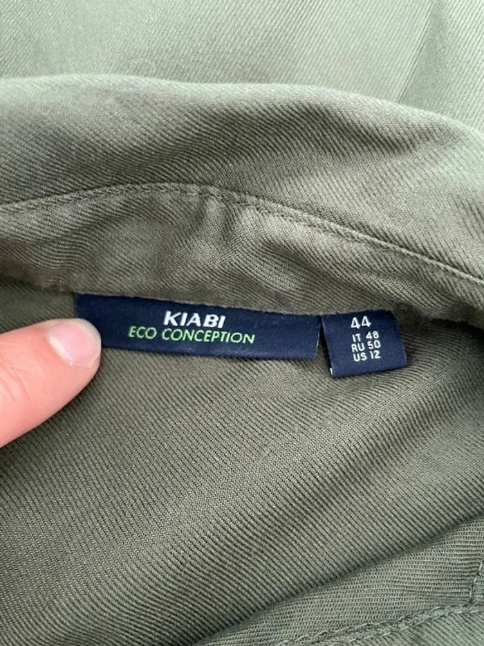 Robe kaki fluide - photo numéro 5
