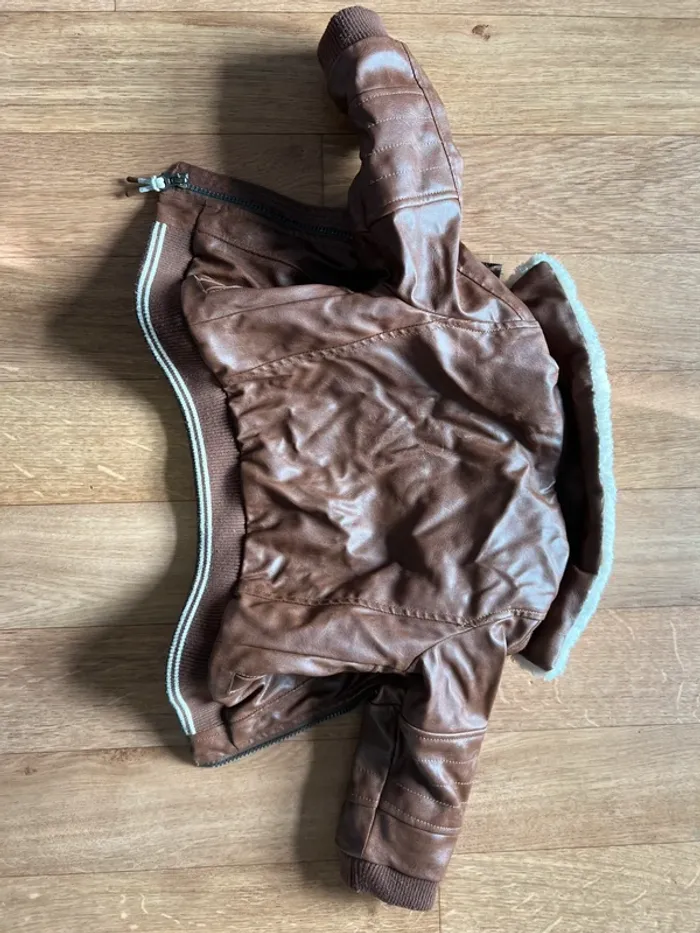 Veste aviateur fourrée - photo numéro 3